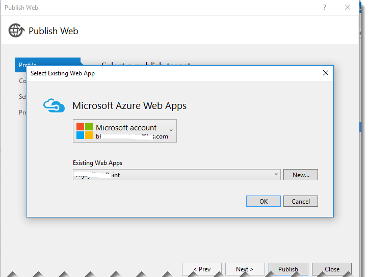 login into azure account