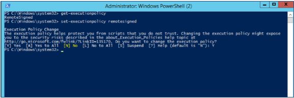 Set-executionpolicy remotesigned