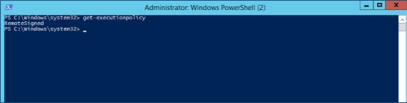 Run get-executionpolicy 