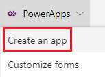 Create an app