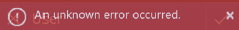 Error Message